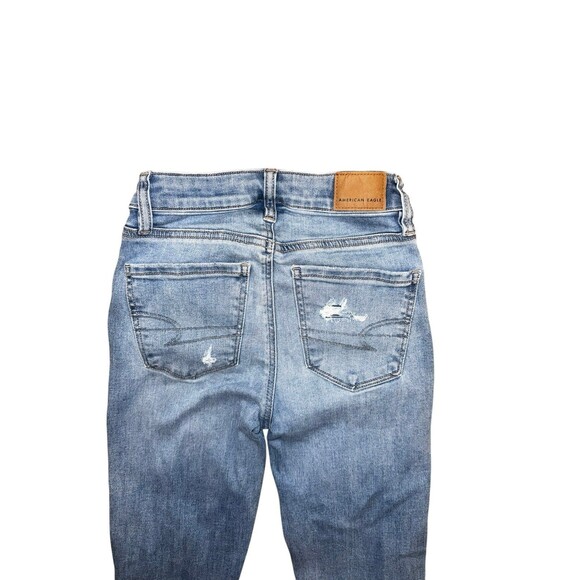 American Eagle next level stretch hi rise jegging jeans 00 - Picture 6 of 6